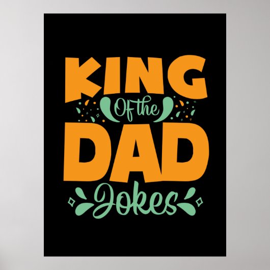 Geschenke Vater | König des Vaters Poster (Vorne)