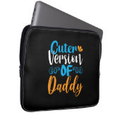 Geschenke Vater | Niedlichere Version von Daddy Laptopschutzhülle (Vorne Rechts)