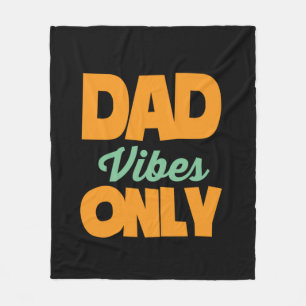 Geschenke Vater Nur Vater Vibes Fleecedecke