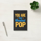 Geschenke Vater | Sie sind der Coole Papa Post-it Klebezettel (Büro)