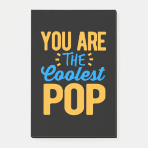 Geschenke Vater Sie sind der Coole Papa Post-it Klebezettel