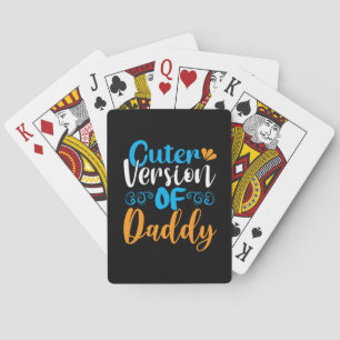 Geschenke Vater Süßere Version von Papa Spielkarten