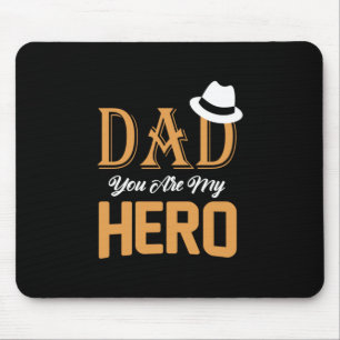Geschenke Vater   Vater Sie sind mein Held Mousepad