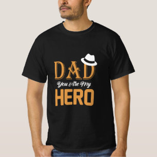 Geschenke Vater Vater Sie sind mein Held T-Shirt