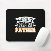 Geschenke Vater | Weltgrößter Vater Mousepad (Mit Mouse)