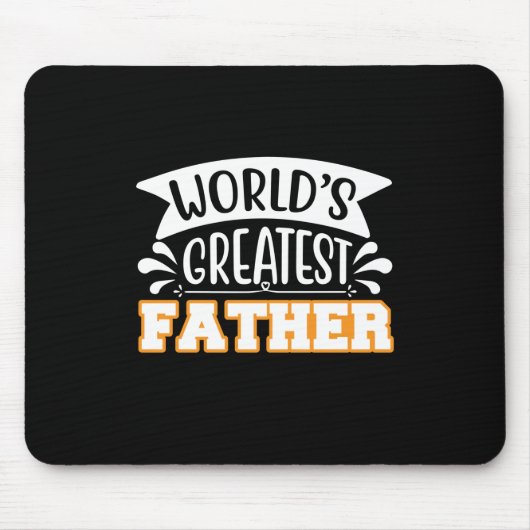 Geschenke Vater | Weltgrößter Vater Mousepad (Vorne)