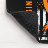 Geschenke Verlust der Schwester Orange Leukämie Be Mousepad (Ecke)