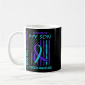 Geschenke Verlust Son Selbstmord Bewusstsein Ameri Kaffeetasse (Links)