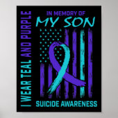 Geschenke Verlust Son Selbstmord Bewusstsein Ameri Poster (Vorne)