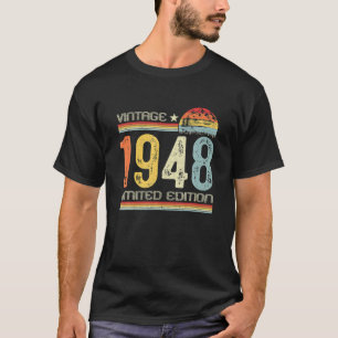 Geschenke Vintag 1948 Limited Edition 75 T-Shirt