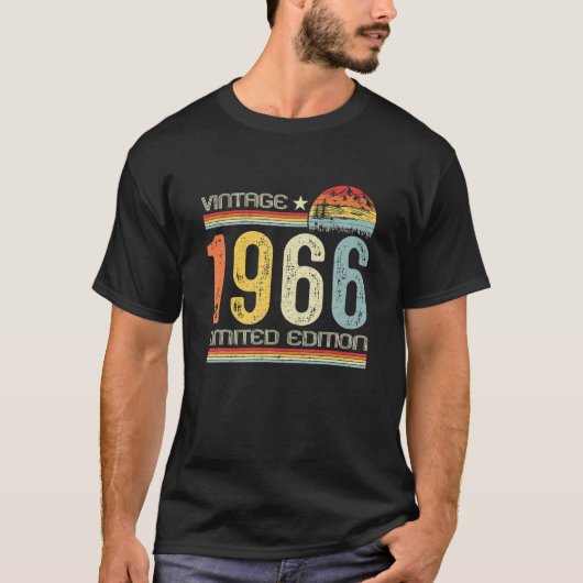 Geschenke Vintag 1966 Limited Edition 57 T-Shirt (Vorderseite)