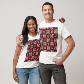 Geschenke: Vintages Wintermuster. T-Shirt (Unisex)