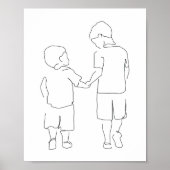 Geschenke von Brüdern, Brüder, Printmedien, Mauer- Poster (Vorne)