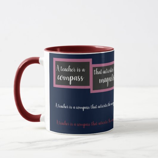 Geschenke von Eltern Schüler Tasse (Links)