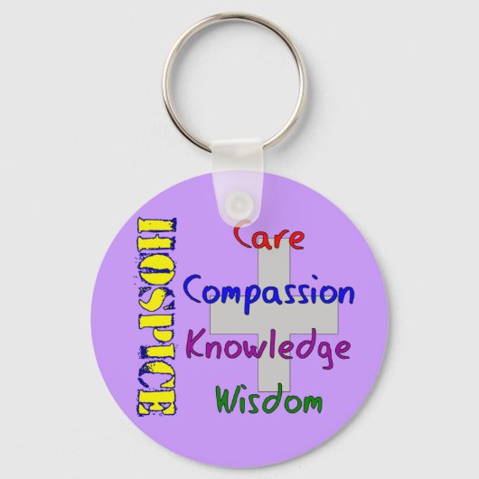 Geschenke von Hospice Worker Schlüsselanhänger (Vorderseite)