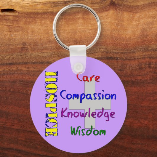 Geschenke von Hospice Worker Schlüsselanhänger (Vorderseite)