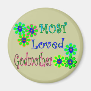 Geschenke von "Most Loved Godmatt" Magnet