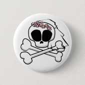 Geschenke von Skull Bride Button (Vorderseite)