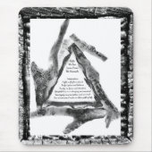 Geschenke von Tieren Mousepad (Vorne)