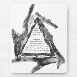 Geschenke von Tieren Mousepad