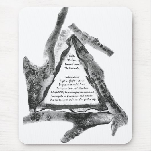Geschenke von Tieren Mousepad (Vorne)