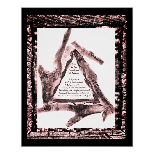 Geschenke von Tieren Poster (Vorderseite)