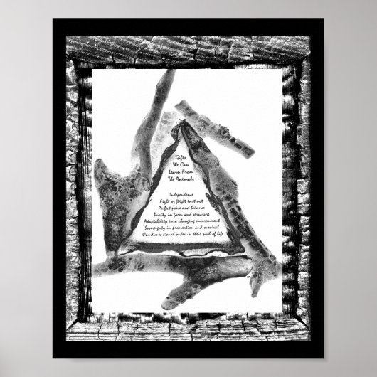 Geschenke von Tieren Poster (Vorne)