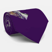 Geschenke von Trauzeugen der abstrakten Kunst Krawatte (Gerollt)