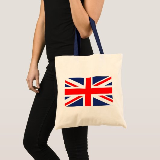 Geschenke von Union Jack Flag Tragetasche (Vorderseite (Produkt))