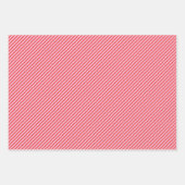 Geschenke von Weihnachten Rot und Rosa Geschenkpapier Set (Vorderseite 2)