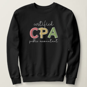 Geschenke von Wirtschaftsprüfern mit CPA-Zertifizi Sweatshirt