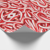 Geschenke Wrap Roll Candy Canes Geschenkpapier (Ecke)