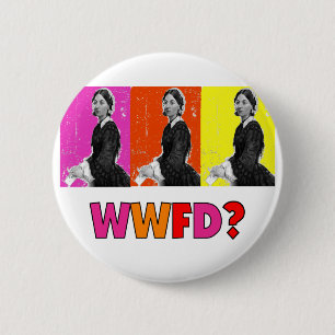 Geschenke "WWFD Florenz Nightengale? " Button