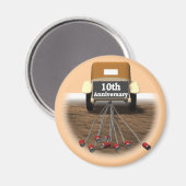 Geschenke zum 10. Geburtstag Magnet (Vorderseite/Rückseite)