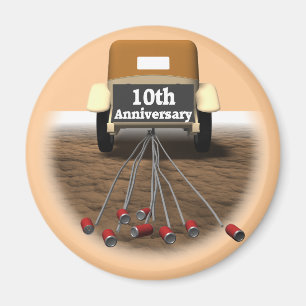 Geschenke zum 10. Geburtstag Magnet