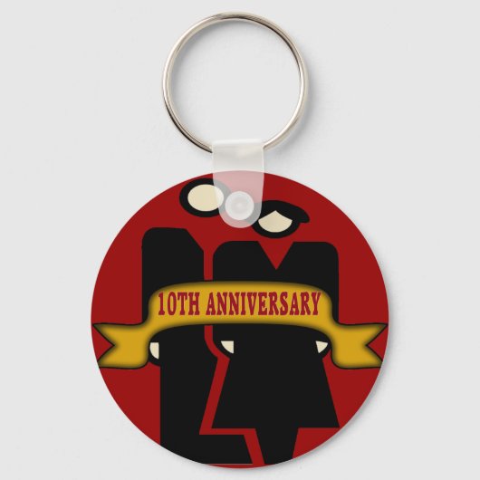 Geschenke zum 10. Geburtstag Schlüsselanhänger (Vorderseite)