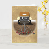 Geschenke zum 15. Geburtstag Karte (Gelbe Blume)