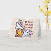 Geschenke zum 25. Geburtstag Karte (Gelbe Blume)