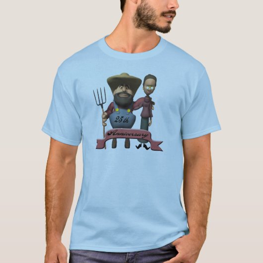 Geschenke zum 25. Geburtstag T-Shirt (Vorderseite)