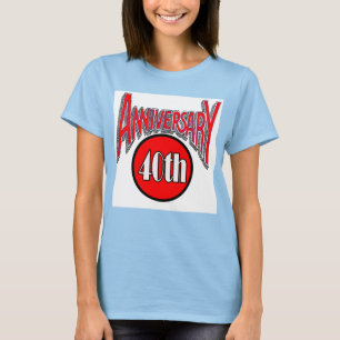 Geschenke zum 40. Hochzeitstag T-Shirt