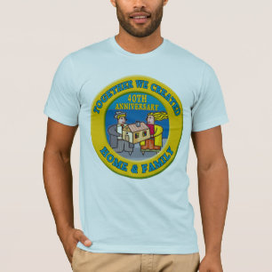 Geschenke zum 40. Hochzeitstag T-Shirt