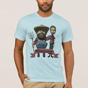 Geschenke zum 45. Hochzeitstag T-Shirt