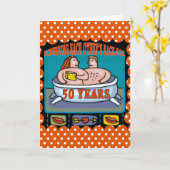 Geschenke zum 50. Hochzeitstag Karte (Gelbe Blume)