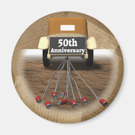 Geschenke zum 50. Hochzeitstag Magnet