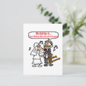 Geschenke zum 50. Hochzeitstag Postkarte (Stehend Vorderseite)