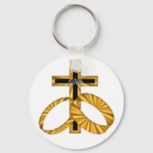 Geschenke zum 50. Hochzeitstag Schlüsselanhänger