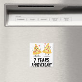 Geschenke zum 7. Jahrestag Magnet (In Situ (Geschirrspüler))