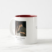 Geschenke zum personalisierten Jahrestag - Kundens Zweifarbige Tasse (Vorderseite Links)