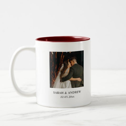 Geschenke zum personalisierten Jahrestag - Kundens Zweifarbige Tasse (Links)