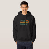 Geschenke zum personalisierten Vintagen Geburtstag Hoodie (Vorne ganz)